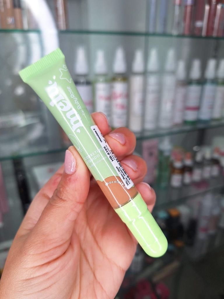 Corrector Melu by Ruby Rose Alta Cobertura Tono Chocolate 5