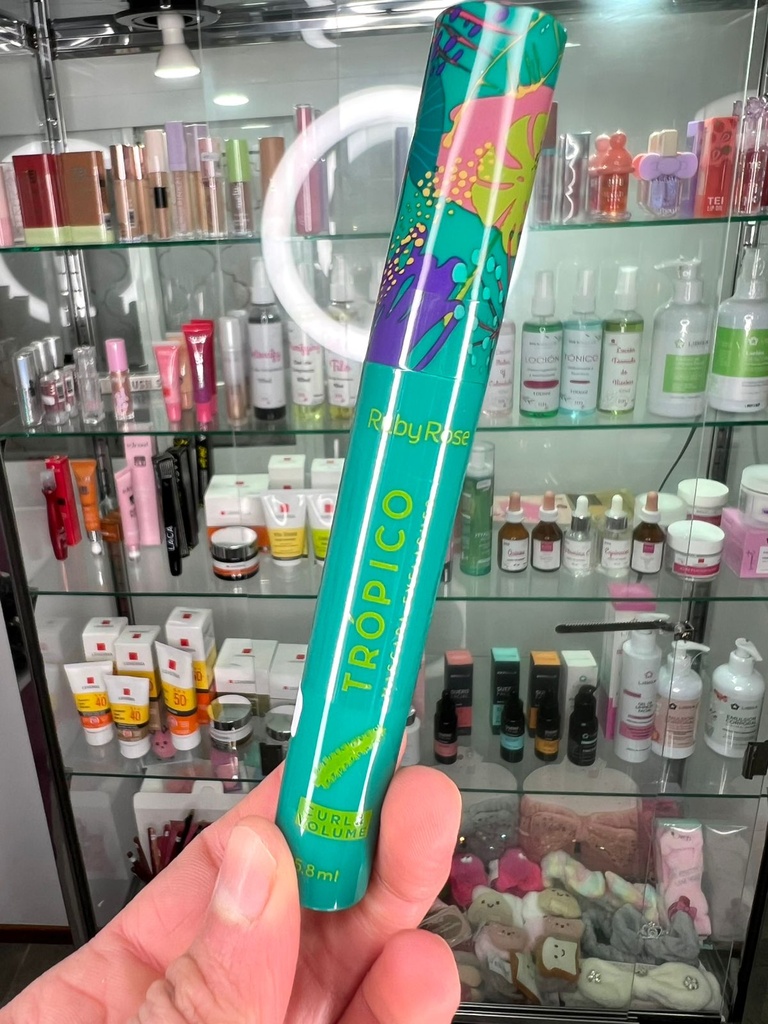 Mascara de Pestañas Tropico Ruby Rose Verde Oscuro