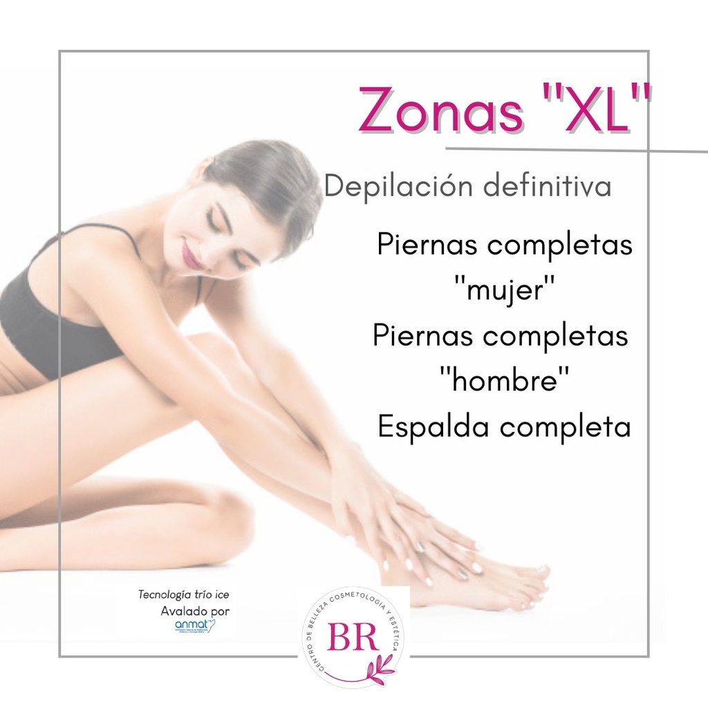 Depilacion Definitiva Zona XL Hombres
