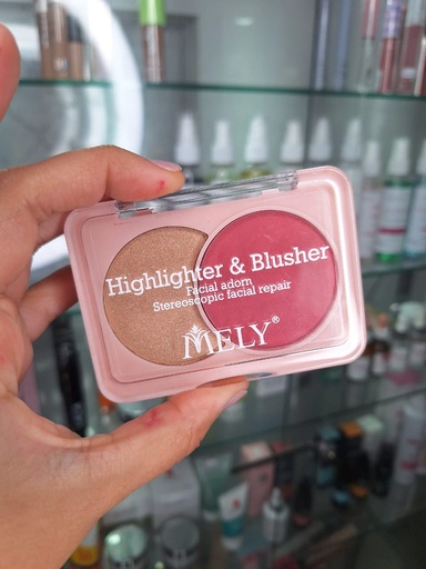 Highligther y Blusher Tono 01