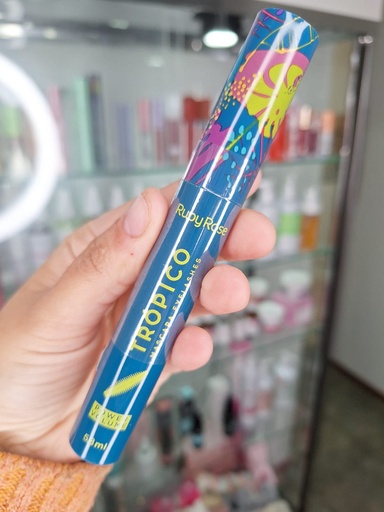 Mascara de Pestañas Tropico Power y Volume Azul Ruby Rose