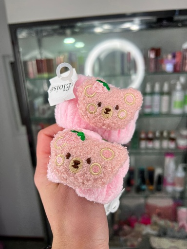 Muñequera Ositos Rosa