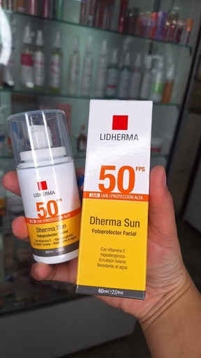 Protector Solar Dherma Sun FPS 50 Fluido