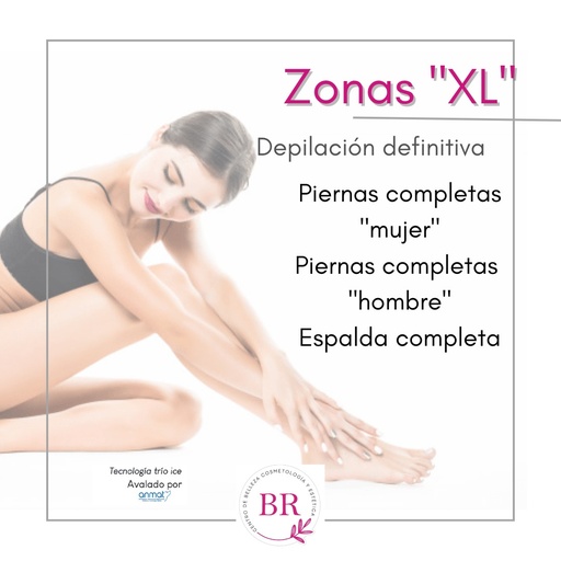 Depilacion Definitiva Zona XL Mujeres